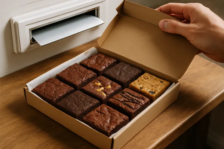 De veelzijdigheid en charme van brownies per post De veelzijdigheid en charme van brownies per post