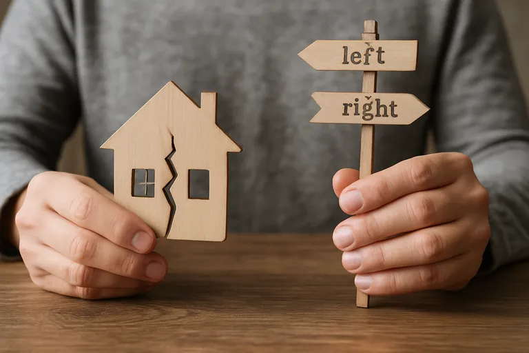 Praktische gevolgen van scheiden